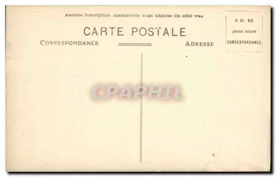 Saint-Guénolé-Penmarch (Finistère) — Vaga sul brisante — A. Kervyn, 3, Rue Voltaire — Verso