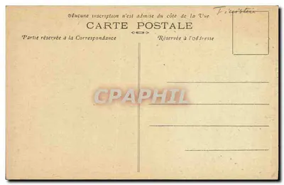 Capela Saint-Herbot — A Escada monumental — Col. E. Hamonie, St-B. — Verso