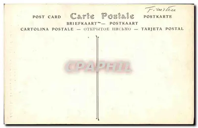 Huelgoat (Finistère) — Kaplica Najświętszej Panny Maryi Niebesskiej, Najświętsza Panna Maria Niebesska — ND Ph. — Rewers
