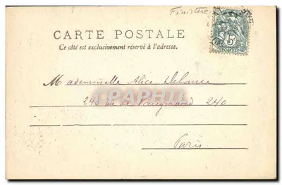 Le Huelgoat — O Gouffre — Coleção A. Waron, St-Brieuc — Verso