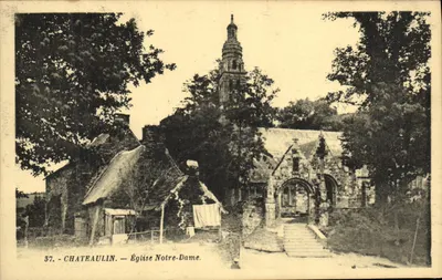 Châteaulin — Igreja de Nossa Senhora — G. Artiaud, editor, Nantes