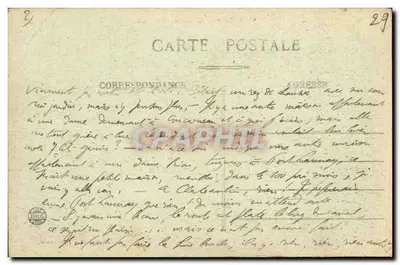 Châteaulin visto da estrada de Pleyben — vista panorâmica com ponte e trilhos ferroviários — editor Château de Pordic, n° 1027 — Verso