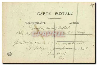 Châteaulin — O Caminho da Capela — Fot. Le Doaré — Verso