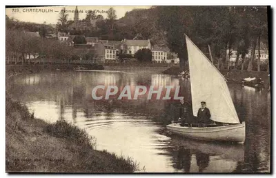 Châteaulin — Passeio no Aulne — Editor: La Décade, n° 729