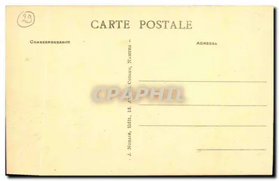 Camaret (Finistère) — Panorama der Bucht von Pen-Hir — J. Nozaïs, Nantes — Rückseite