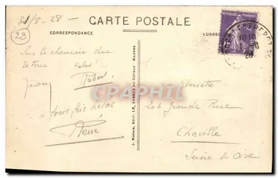 BREST - Um canto do Porto de Guerra — J. Nozaïs, série 2.02e — Verso