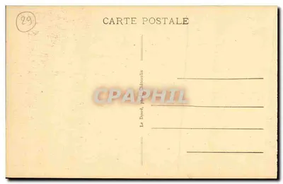 Locronan, Troménie — Procissão de São Renan — Editor: Le Dosté, por Châtcaulin — Verso