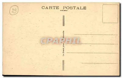 Locronan — Vergeving van de Grote Troménie — Hut Kapel van N.-D. van Goede Nieuws — Achterkant