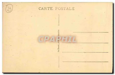 Locronan-Troménie — Znużona procesja po 12 kilometrach — Le Doaré, fot. Châteaulin — Rewers