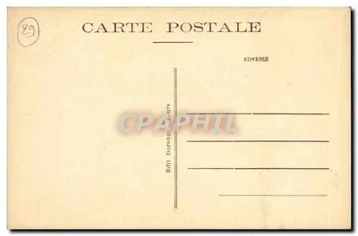 Locronan (Finistère) — Perdão da Grande Troménie — Procissão descendo a montanha — Verso