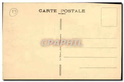 Locronan — Pardon Breton - Dia da Grande Troménie — A Procissão entra em caminhos estreitos — Verso