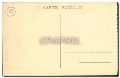 Locronan - O Poço Público da Praça — Coleção Villard, Quimper, n°143 — Verso