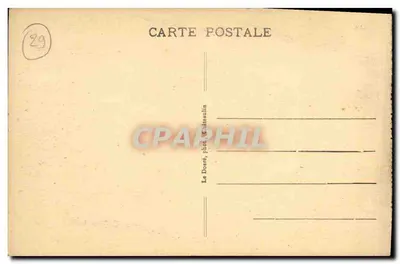 Locronan-Troménie — Procissão religiosa com relíquias — Le Doaré, fot. Guitesalin, n°450 — Verso