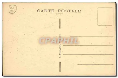 Locronan-Troménie - Capela São Herbot — editor Le Doaré, n° 444 — Verso