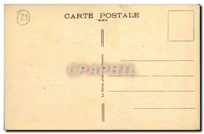 Locronan — Pardon de la Grande Troménie — Chałupka kaplicy św. Thuriena — Rewers