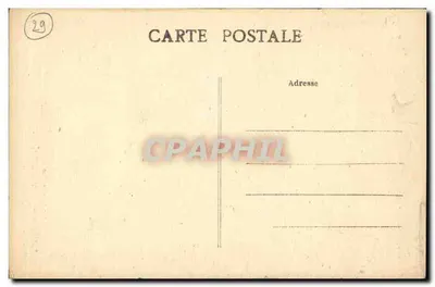 Jovem Moça de Picugastel-Daculas — Perfil da Coiffe — Coleção VILLARD, Quimper — Verso