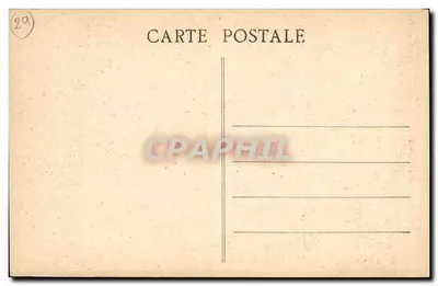 Kaplica Proucastel-Daoulas — fasada południowo-wschodnia — wydawca St B. Harmonic, nr 5929 — Rewers