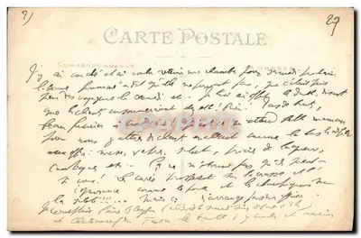 Quimper — Panorama Miasta — Artaud i Norais, Nantes — Rewers