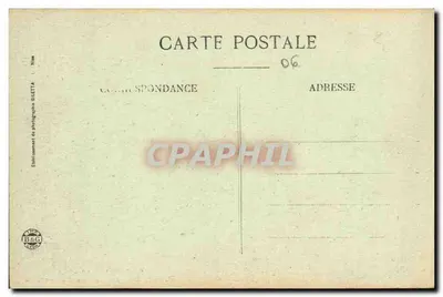 Cap-d'Ail (A.-M.) — Presqu'île - Poczta Douanierów — Wydawca Giletta — Rewers
