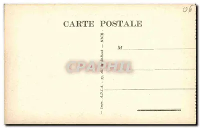 Thorenç (A.M.) — Um canto artístico — Impr. A.D.I.A. - 55, ch. de St-Roch - Nice — Verso