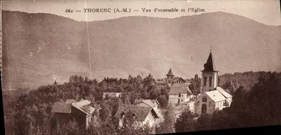 Thorenç (A.M.) — Visão geral e a Igreja — Imp. A.D.I.A. - 55, ch. de Roch - NICE