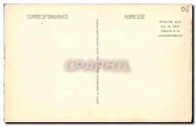 Grasse — Rue de l'Évêché — Wydawca Letellier, nr 45 — Rewers