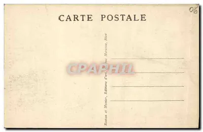 Grasse — Rue de la Fontette — Editor Rostun e Munier, Nice — Verso