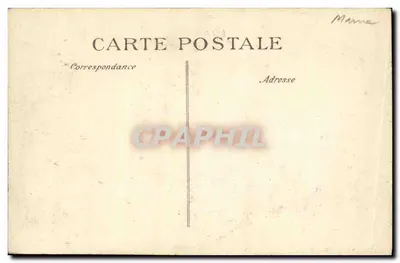 HuiRON — O Molino Crocheret — Batalha da Marne (do 6 ao 12 Setembro de 1914) — A. Caubier, Lille — Verso