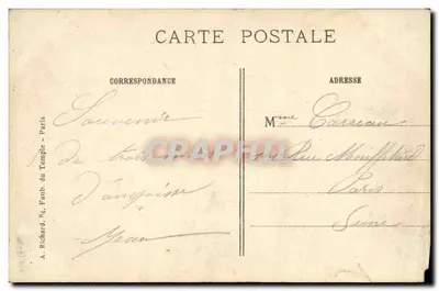 As fortificações do Labyrinthe após a ocupação francesa — A Grande Guerra 1914-15 — Visé Paris n° 588 — A.R. — Verso