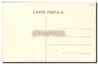 Batz (Loire-Inf.) — Interieur van de Kerk — Gewelf met Afbeelding van Heilige Veronique — Collectie F. Chapeau, Nantes — Achterkant
