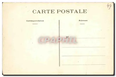 LE BOURG-DE-BATZ - Die Felsen der Strand — Sammlung Morel, St-Nazaire — Rückseite