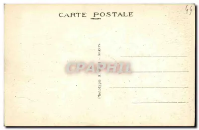 Batz (Loire-Inf.) — La Spiaggia di San Michele — Fototipo A. Bruel - Angers, n°16 — Verso