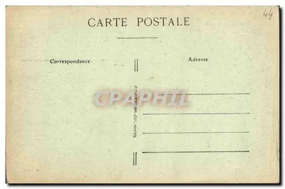 Ruínas de Nossa Senhora do Mûrier em Batz-sur-Mer — Torre de São Guénolé — Editor C. Chureau, Nantes, n° 10 — Verso