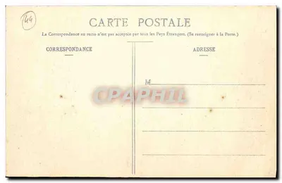 Le Pouliguen — A Promenade Plantée na Entrada do Porto — Coleção Delaveau, St-Nazaire — Verso