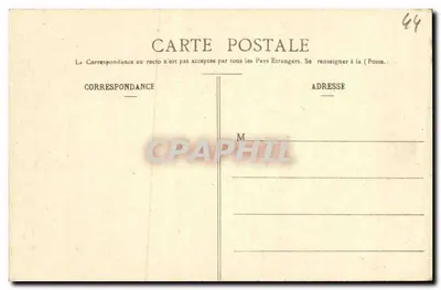 Le Pouliguen - Ponta de Pen-Château — Coleção H. T. N° 204 — Verso