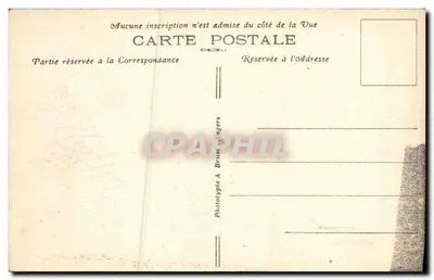 Le Pouliguen (Loire-Inf.) — La Pointe de Penchâteau à marée basse — A. B. — Verso