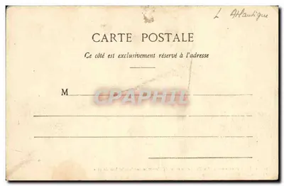 St-Nazaire (ses environs) — Ste-Marguerite et ses délicieuses routes dans les bois de pins — éditeur G. I. D. de Nantes, n°17 — Verso