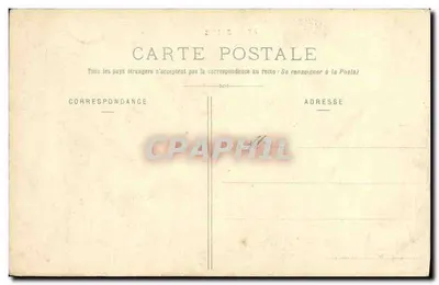 Storm op zee — Saint-Nazaire — Uitgever A.-H. Fille-Adam, n° 10 — Achterkant