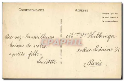 Pornichet - Avenida Yolande — LL, n°68 — Verso