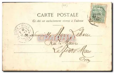 PORNICHET - Avenue Yolande — Collezione G. I. D. di Nantes, n° 158 — Verso