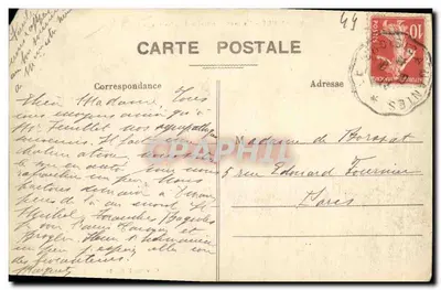 Pornichet — Un giorno di tempesta nei dintorni — Collezione T.H. - 20 — Verso