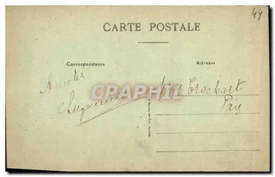 PORNICHET (Loire-Inf.) — Os Rochos na costa em direção a Sainte-Marguerite — Verso