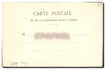 Pornic - O Castelo e a Baía, vista tirada da Esplanada do Hotel de France — Coleção G. L. D. de Nantes, N° 306 — Verso