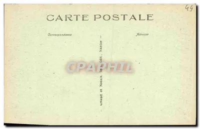 Pornic — Efekt nocy — Drukarnia Nozais, Nantes — Rewers