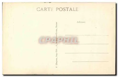 Guérande (Loire-Inf.) — Cruzeiro de São João, Antigo Hospital Geral — editor P. Chareau, Nantes — Verso