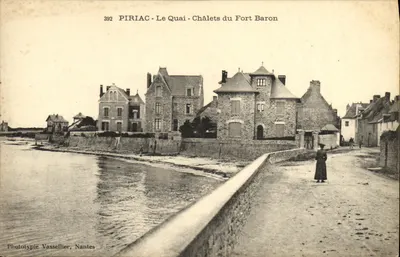 Piriac - De Kade - Chalets van Fort Baron — Fototipie Vassellier, Nantes, n°392