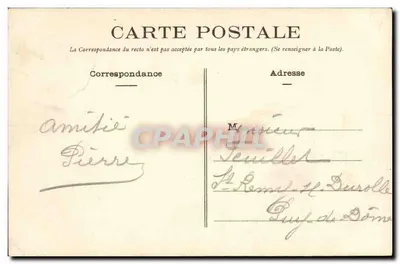 La Bernerie (L.-Inf.) — Skaliste Wzgórza Boutinardière — Fototyp Vasseiller, Nantes — Rewers