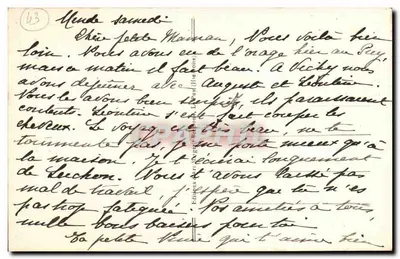 Le Puy - Der Rocher d'Aiguilhe (Ostansicht) - Le Velay Illustré 193 — Rückseite