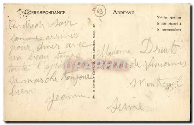 Le Puy — Katedra i Rocher Corneille — LL — Rewers