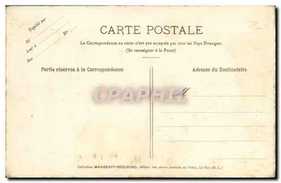 Le Puy — Facha da Catedral — "Le Velay Illustré" n°54 — Verso